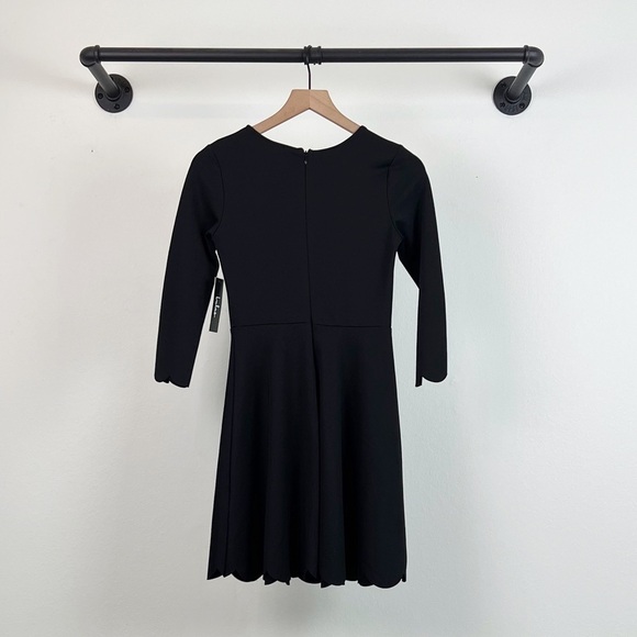 NWT Lulu’s Cumulonimbus Clouds Black Skater Dress - Picture 5 of 6